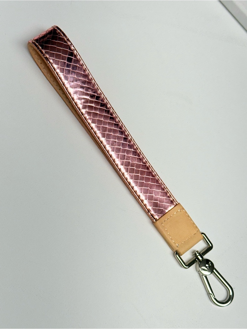 Consuela Iridescent Pink Wristlet Strap - Picture 5 of 5